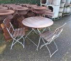 Gegalvaniseerde antiek look bistroset tuinset top kwaliteit, Antiek en Kunst, Curiosa en Brocante, Ophalen