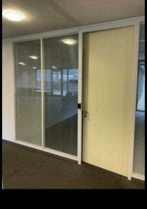 Scheidingswanden helder glas 1 zijde veiligheid glas 90x260, Doe-het-zelf en Verbouw, Glas en Ramen