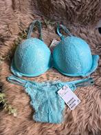 Blauwe Lingerie Set - Nieuw!, Kleding | Dames, H&M, Verzenden, Blauw, Setje