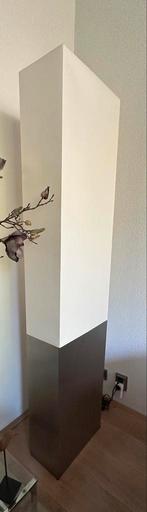 Lamp - stoffen kap - vloerlamp - Dovali design, Huis en Inrichting, Lampen | Vloerlampen, Ophalen, Gebruikt, Metaal, Designn- retro