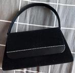 * Zwart tasje met strassteentjes, Ophalen of Verzenden, Zo goed als nieuw, Zwart