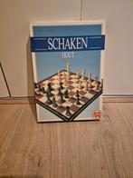 Schaakspel 'Schaken Hout' Jumbo - Gebruikt, Jumbo, Gebruikt, Een of twee spelers, Ophalen of Verzenden