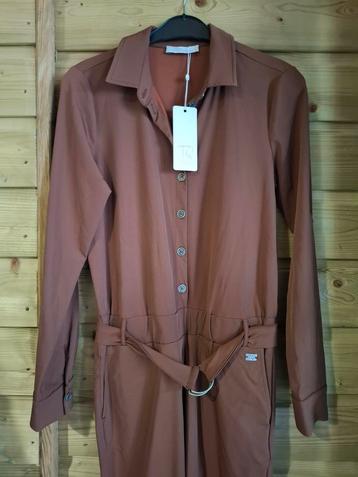 TQ Amsterdam Travelstof Jumpsuit Cappuccino beschikbaar voor biedingen