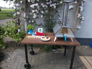 Statafel BBQ tafel, verstelbaar beschikbaar voor biedingen