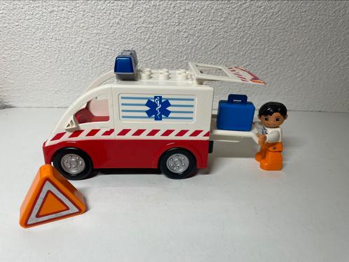 Duplo 4979 Ambulance, Kinderen en Baby's, Speelgoed | Duplo en Lego, Zo goed als nieuw, Duplo, Complete set, Ophalen of Verzenden
