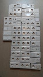 Partij Stopcontacten en Schakelaars - Gebruikt, Ophalen of Verzenden, Gebruikt, Stopcontact