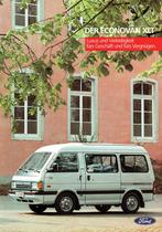 Folder Ford Econovan XLT (1986), Verzenden, Gelezen, Ford