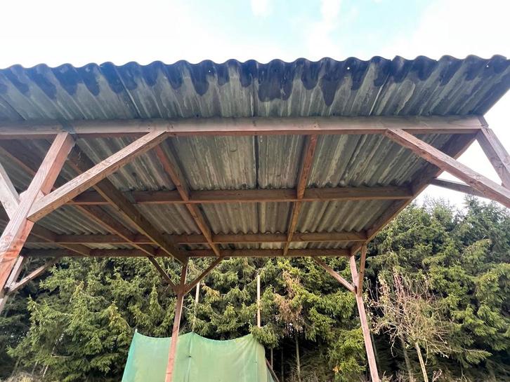 Asbestvrije dakplaten - Zelf demonteren, Tuin en Terras, Overkappingen, Gebruikt, Overige typen, Ophalen