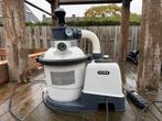 Zwembad pomp met veel toebehoren, Tuin en Terras, Ophalen, Zo goed als nieuw