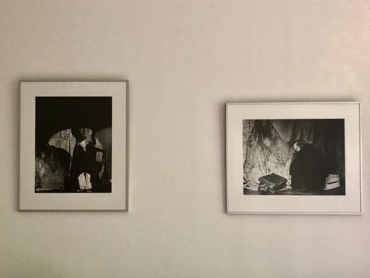 Foto’s zwart/wit van clown, Antiek en Kunst, Kunst | Tekeningen en Foto's, Ophalen of Verzenden