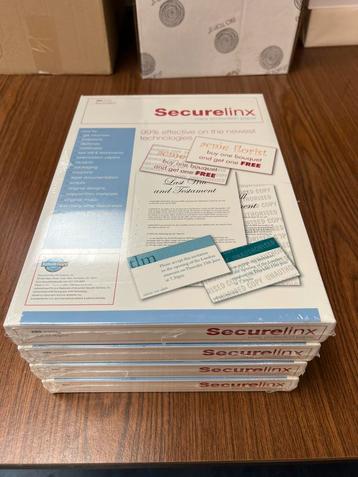 Securelinx Beveiligd Papier 4 x 250 vel Blue A-4 90 grams beschikbaar voor biedingen