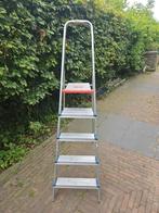 Altrex Dubbel Decker 5 treden., Doe-het-zelf en Verbouw, Ladders en Trappen, Ophalen, Gebruikt, Minder dan 2 meter