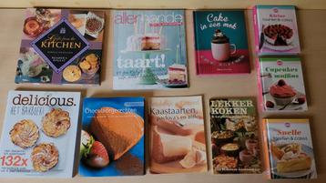 Bundel van 10 Bakboeken - Vaste prijs 25 euro beschikbaar voor biedingen