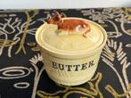 Vintage Biltons “Butter” Botervloot met Koe op deksel, Ophalen of Verzenden