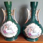 Schitterende antieke bol vazen, Ophalen of Verzenden