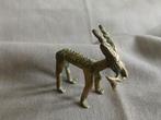 Bronzen beeldje "Antilope met blaadje" Dogon Mali, Antiek en Kunst, Kunst | Niet-Westerse kunst, Ophalen of Verzenden