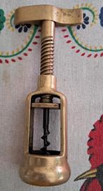 Zware koperen kurkentrekker - vintage - nostalgie, Ophalen of Verzenden, Koper