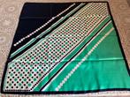 Vintage sjaal stippen shawl retro zgan, Ophalen of Verzenden, Zo goed als nieuw, Sjaal