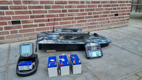 Voerboot met Fishfinder, Watersport en Boten, Hengelsport | Karpervissen, Gebruikt, Overige typen, Ophalen