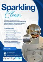 Sparkling Clean Januari Actie 10% korting!, Schoonmaken bedrijfsruimte