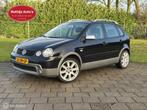 Volkswagen Polo Cross 1.4-16V FUN Airco, Auto's, Voorwielaandrijving, 15 km/l, 4 cilinders, Zwart