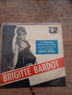 Vintage Brigitte Bardot single igst, Ophalen of Verzenden