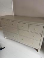 Ikea Hemnes ladekast warm beige commode 8 lades  goud, Huis en Inrichting, Kasten | Ladekasten, Ophalen of Verzenden, Zo goed als nieuw