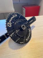 Crankstel Rotor flow Qrings ovaal, Crankstel of Pedalen, Gebruikt, Racefiets, Ophalen of Verzenden