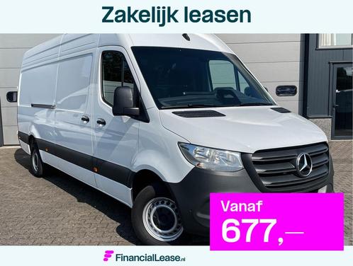 Mercedes-Benz Sprinter 317 170 PK L2H3 Automaat MBUX 10.25 C, Auto's, Bestelauto's, Bedrijf, Lease, Financial lease, ABS, Achteruitrijcamera