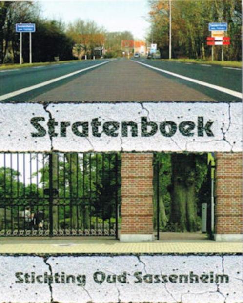 Stratenboek van Sassenheim, Boeken, Geschiedenis | Stad en Regio, Zo goed als nieuw, 20e eeuw of later, Ophalen of Verzenden