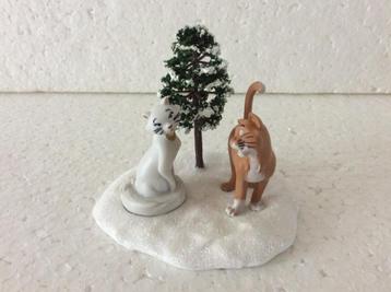 Disney aristocats - beeldje - kerstdorp beschikbaar voor biedingen