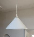 Vintage kegelvormige hanglamp van Massive - jaren 80 - wit, Gebruikt, Vintage, Ophalen of Verzenden, Metaal