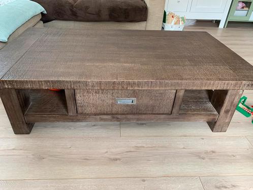 Henders en Hazel Bourgondy, salontafel, Huis en Inrichting, Tafels | Salontafels, Zo goed als nieuw, Minder dan 50 cm, Rechthoekig