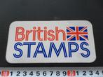 sticker british stamps, Ophalen, Zo goed als nieuw