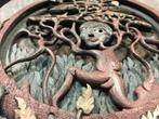 Houten sculpturen 3-D jaren ‘80 Javaanse artiest, Ophalen