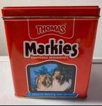 Vierkant blik van Markies Thomas Knapperige mergkoekjes., Verzamelen, Blikken, Ophalen of Verzenden, Zo goed als nieuw, Overige