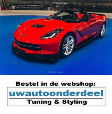 Maxton Design Chevrolet Corvette C7 Spoiler Splitter Lip beschikbaar voor biedingen