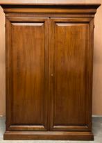 Klassieke massief kersenhouten handgemaakte (computer)kast, Antiek en Kunst, Ophalen