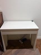 Uitschuiftafel wit, Huis en Inrichting, Tafels | Eettafels, Ophalen, Overige materialen, 50 tot 100 cm, 50 tot 100 cm