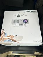 Beamer (Salora), Audio, Tv en Foto, Beamers, Nieuw, LCD, Salora, Overige resoluties