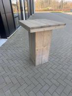 Hangtafels 110 hoog Blad 80 bij 80, Tuin en Terras, Ophalen, Gebruikt, Vierkant, Hout