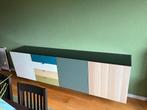 Dressoir Ikea Besta, 240 cm breed, Ophalen, 25 tot 50 cm, 200 cm of meer, Met deur(en)