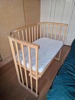 Babybay Cosleeper Maxi Naturel Hout inclusief matras, Kinderen en Baby's, Babywiegjes en Ledikanten, Ophalen, Zo goed als nieuw