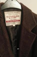 Sutherland Ribfluweel corduroy Blazer Colbert Jas Bruin L 52, Kleding | Heren, Maat 52/54 (L), Bruin, Ophalen of Verzenden, Zo goed als nieuw