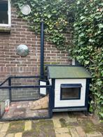 Konijn / caviahok voor buiten, Dieren en Toebehoren, Knaagdieren en Konijnen | Hokken en Kooien, Ophalen, Gebruikt, 60 tot 90 cm