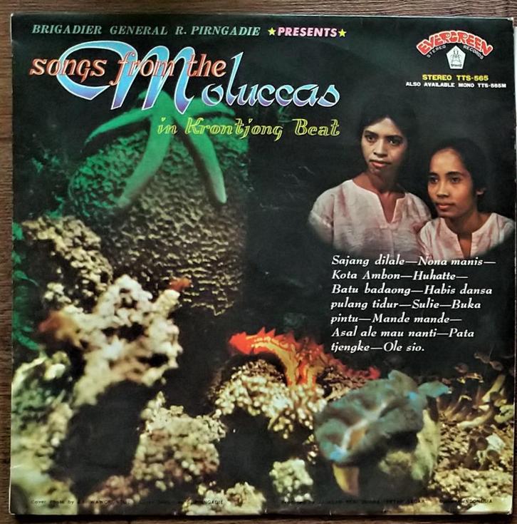 LP Indonesië Brigadier General R. Pirngadie - Songs from The, Cd's en Dvd's, Vinyl | Pop, Zo goed als nieuw, 1960 tot 1980, 12 inch