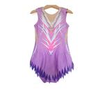 Nieuw acro, ritmische gymnastiek pakje leotard 128/134, Sport en Fitness, Paars, Nieuw, Turnpak(je), Kindermaat 122 t/m 140