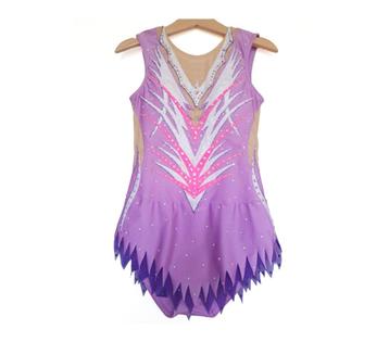 Nieuw acro, ritmische gymnastiek pakje leotard 128/134 beschikbaar voor biedingen