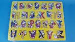 Vintage houten puzzel Alfabet en muizen, compleet. 6C6, Tweedehands verkoop, Tweedehands verkoop, Gebruikt, 10 tot 50 stukjes