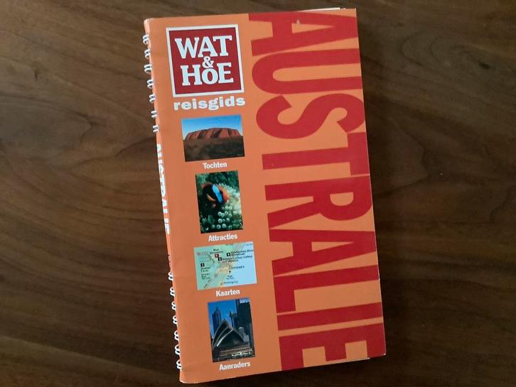 Australie 220pg Wat&Hoe Nl reisgids info kaarten routes, Boeken, Reisgidsen, Nieuw, Reisgids of -boek, Europa, Overige merken